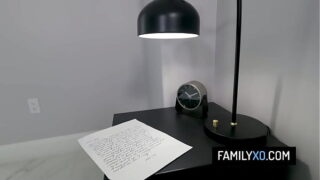 Blonde teen Hot babe flash her sweet tits at her stepdad by Evie Christian