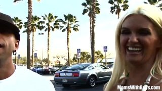 Busty Blonde Mom Rhyse Richards Picked Up and Fucked