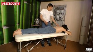 German Mature Wife gets Fucked by the Masseur